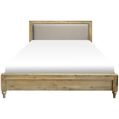 CAMA QUEEN MADERA-ACACIA NATURAL-BEIGE FELICIANA