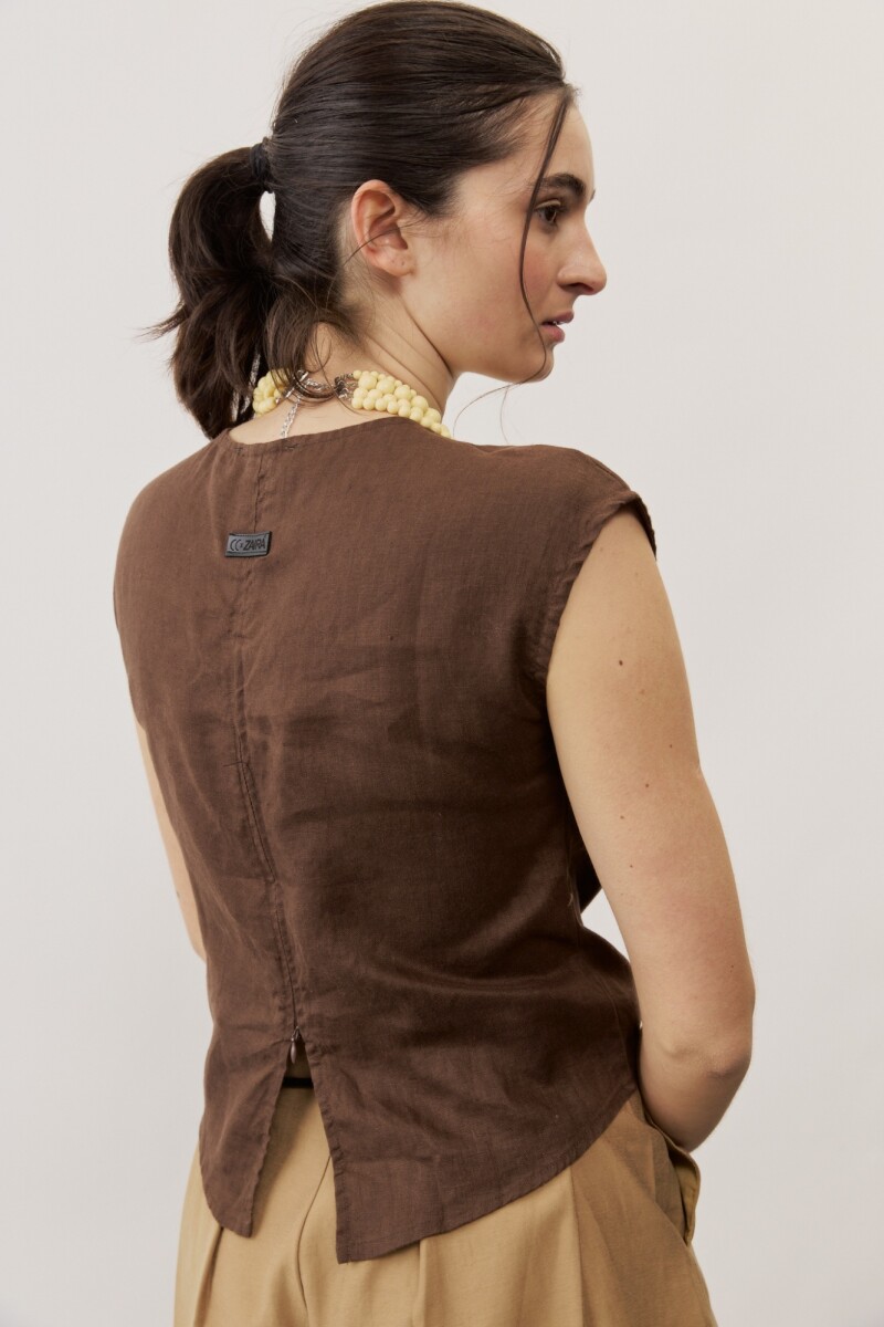 Remera Talaia MARRON