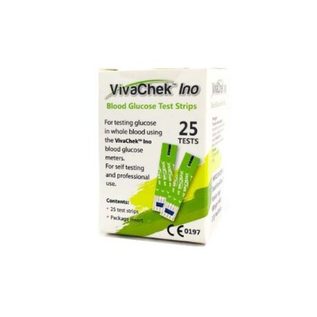 Tiras de Glucemia Viva-Chek 25 Unidades Tiras de Glucemia Viva-Chek 25 Unidades