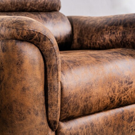 Sillón Reclinable 1 Cuerpo Benson Choco Chocolate