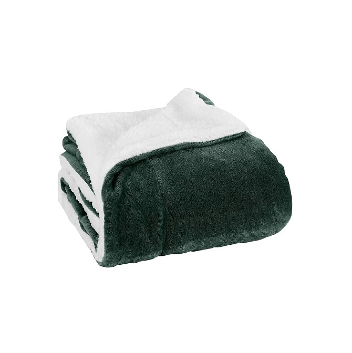 MANTA CORDERITO POLYESTER COLOR VERDE 200X230 NOVA28 - VERDE 