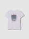 Camiseta Print Waves Blanco