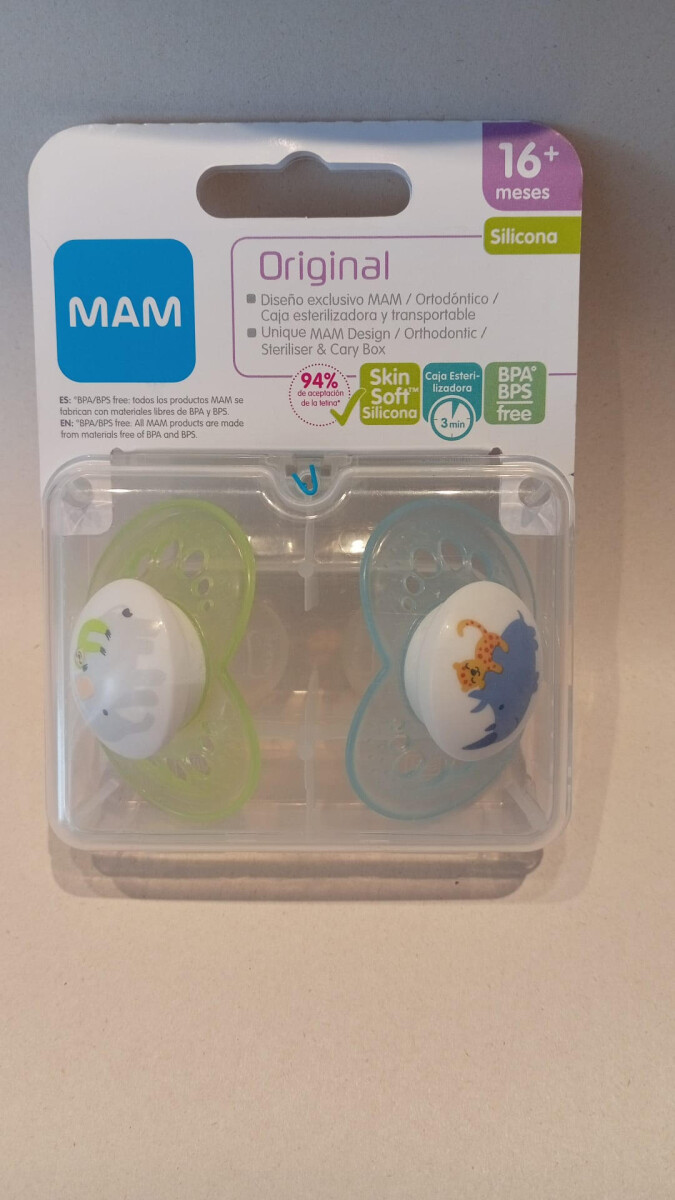 CHUPETE MAM X2 16 MESES 