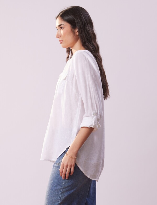 Blusa Lino BLANCO