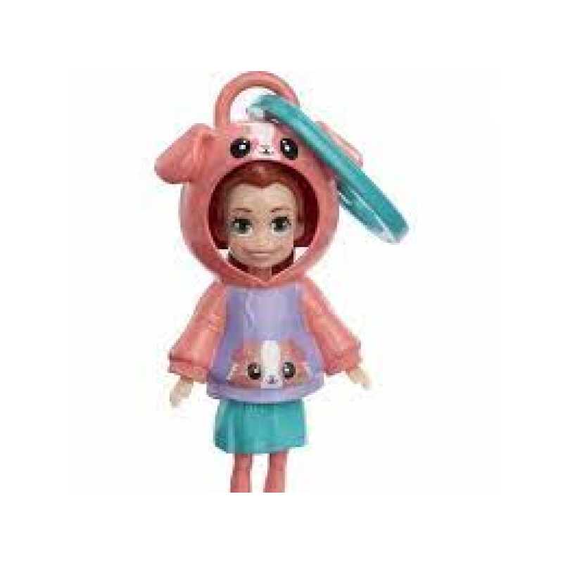 Muñeca Polly Pocket Hoodie Amigos con Clip Surtido Muñeca Polly Pocket Hoodie Amigos con Clip Surtido