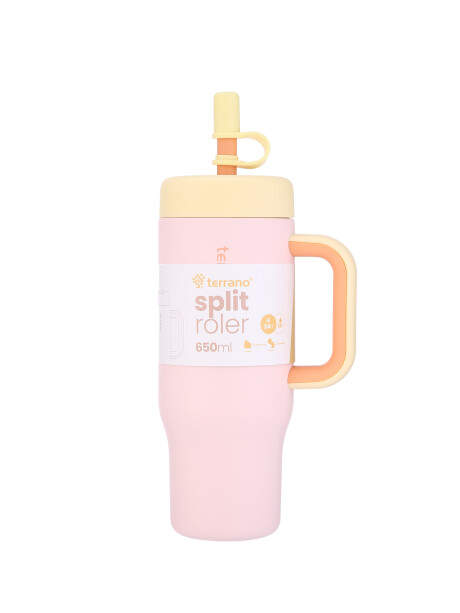 VASO SPLIT ROLER 650ML. Rosado