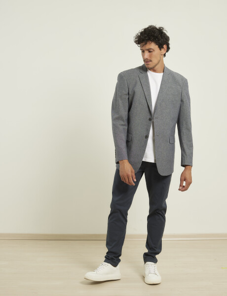 110571 SACO HARRINGTON LABEL Azul Oscuro