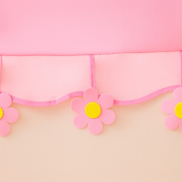 Carpa Casita Infantil Desarmable C/ Ventanas Diseño Infantil Color Rosa