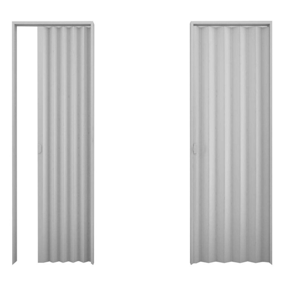 PUERTA PLEGABLE PVC COLOR CINZA 80X210 CM Puerta Plegable Pvc Color Cinza 80x210 Cm