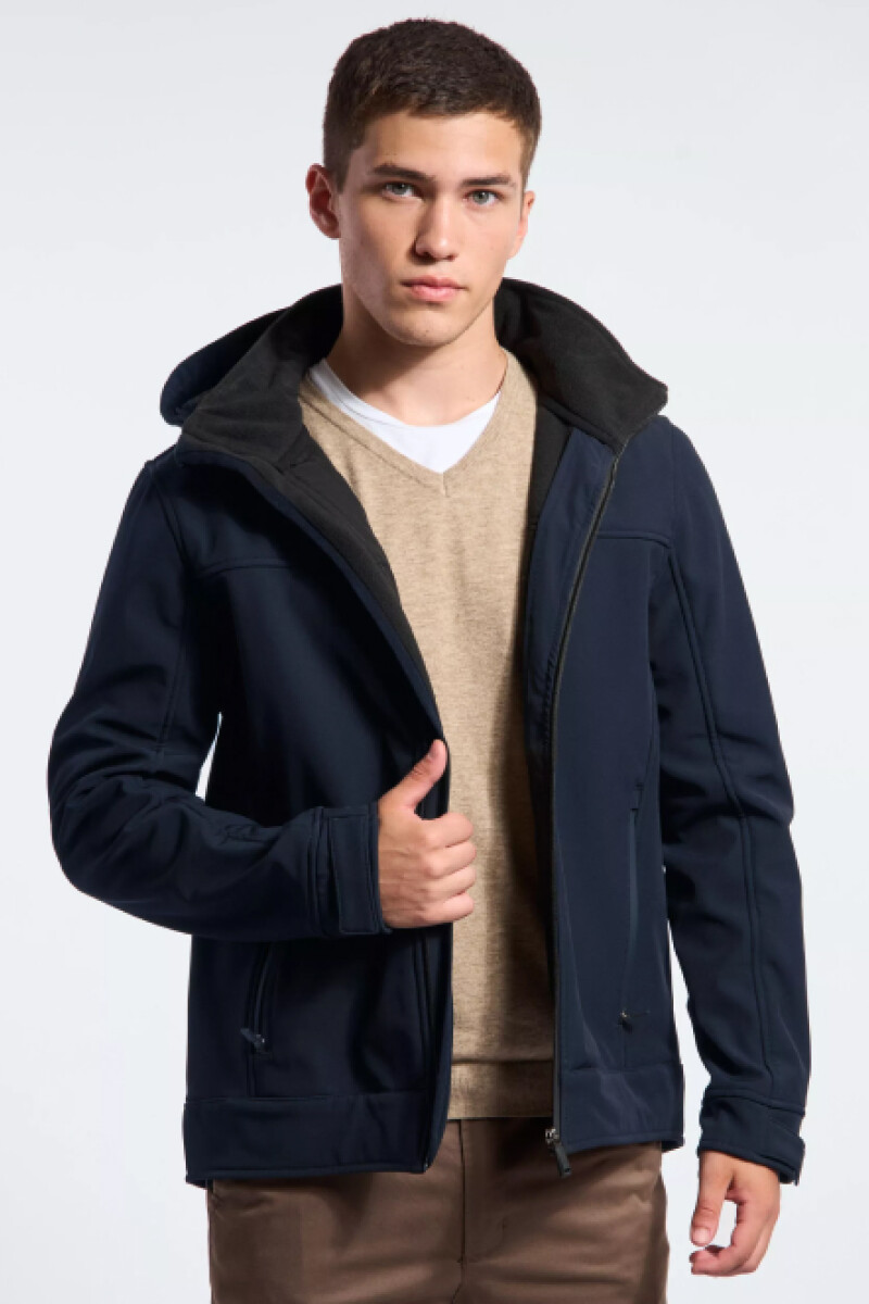 Campera Abrigo Smart Marino