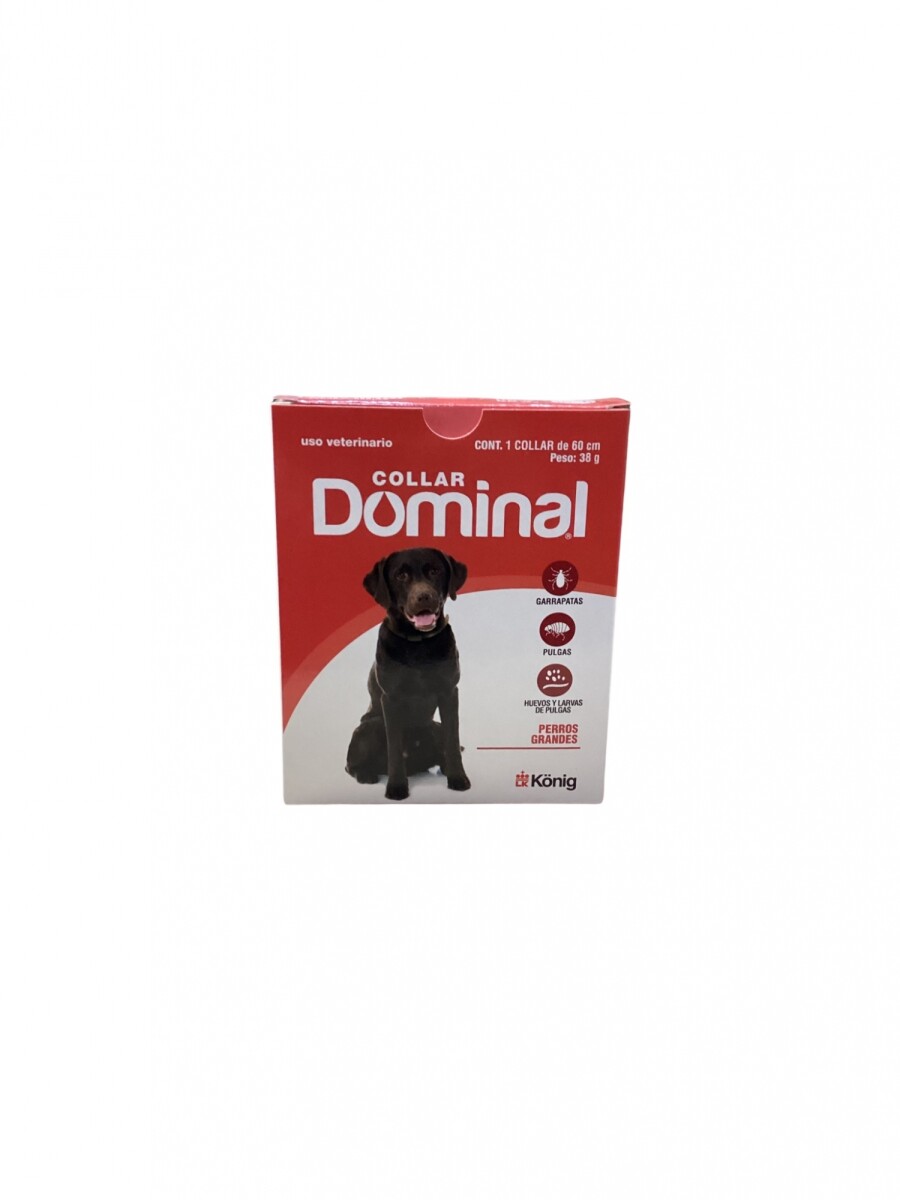 Collar Antipulgas Dominal para Perros Grandes 