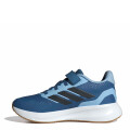 Championes de Niños Adidas Run Falcon 5 Velcro Azul - Celeste