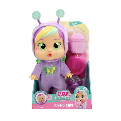 Cry Babies Muñeca Bebés Llorones Lila