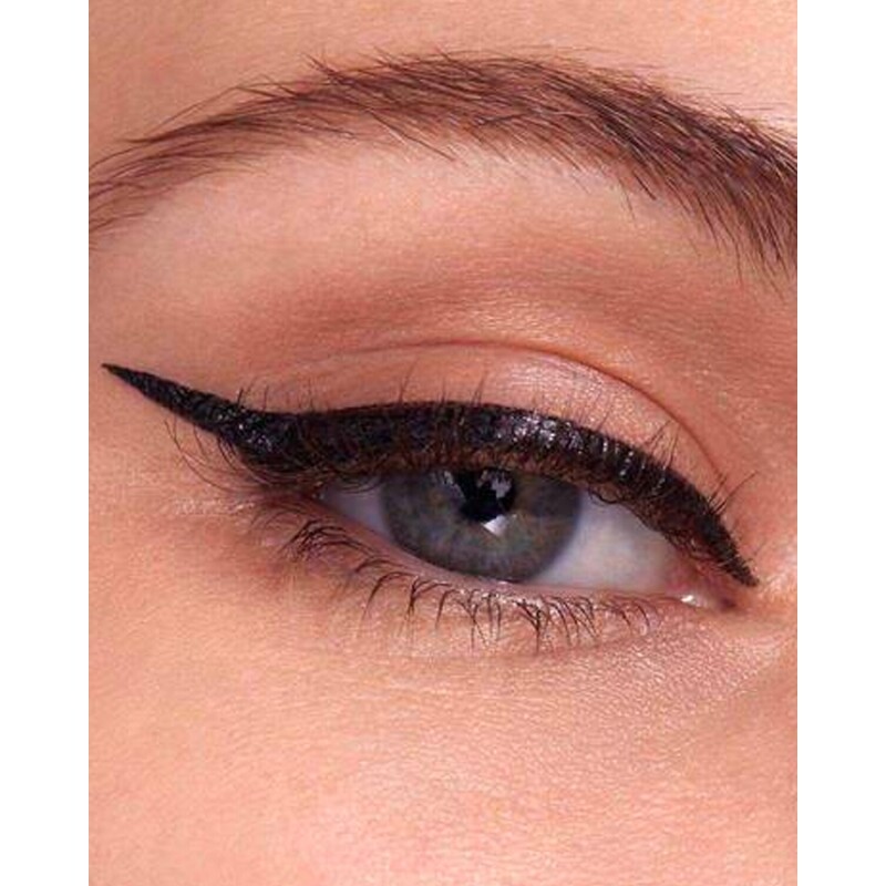 Delineador de ojos lápiz líquido Maybelline Hyper Easy Pitch Black Negro