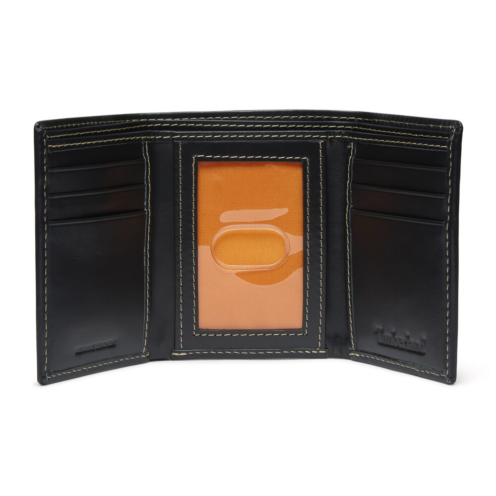 Billetera Smooth Trifold Hombre Black