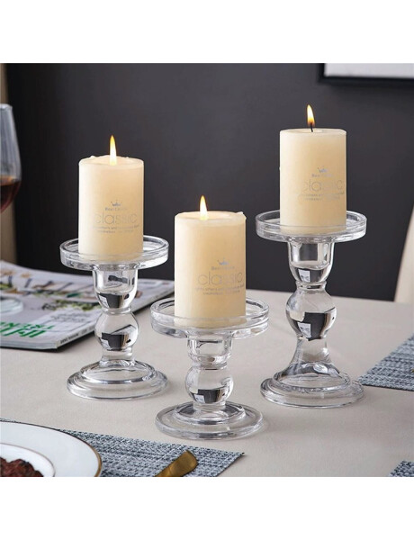 CANDELABRO VIDRIO D8.5/H11.5CM CANDELABRO VIDRIO D8.5/H11.5CM
