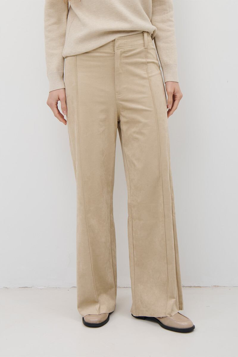 PANTALON NOBLE BEIGE