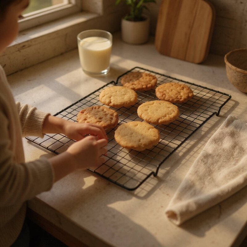 Rejilla De Enfriamiento Para Panadería, Repostería Negro