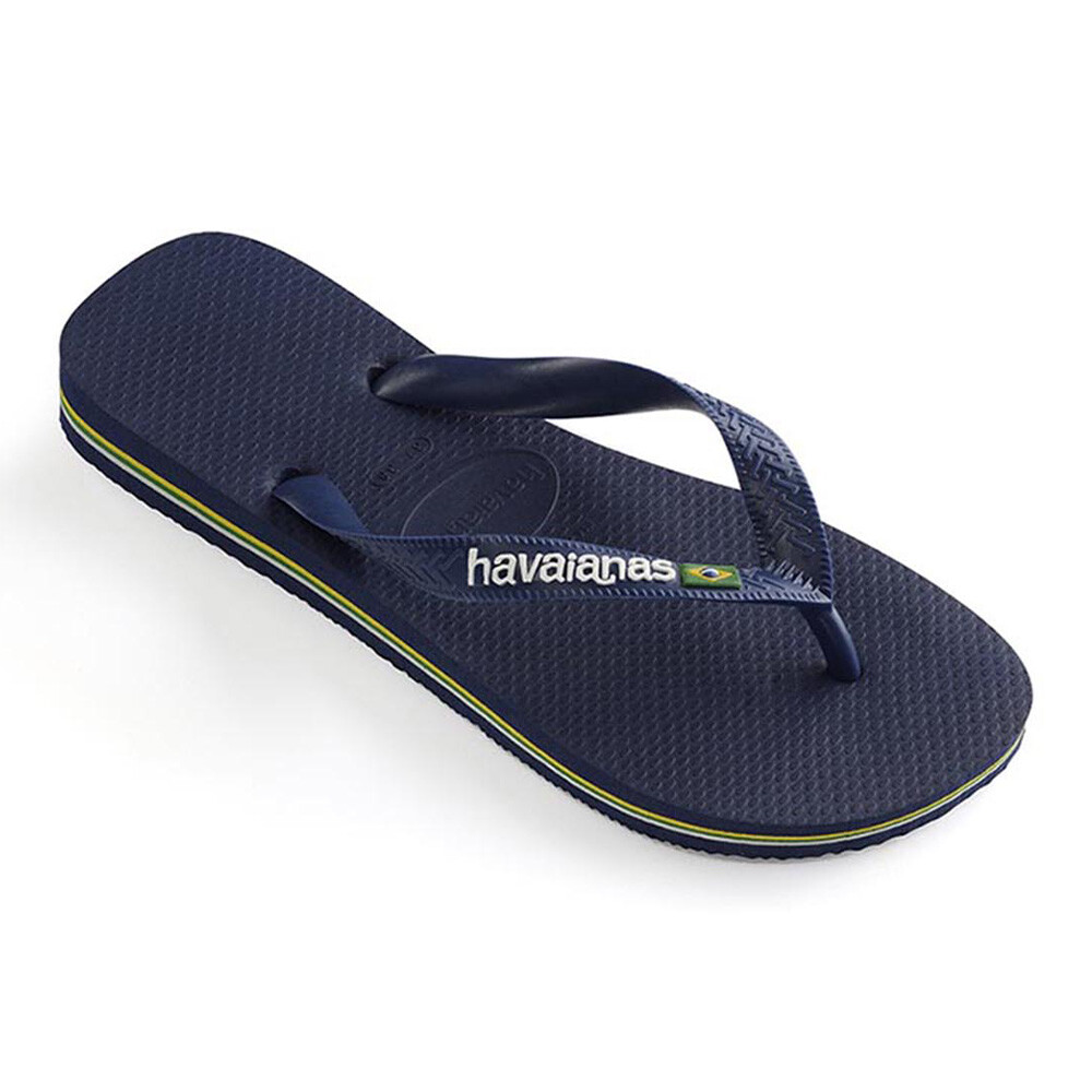 Sandalias Havaianas Brasil Logo FC Hombre Marino