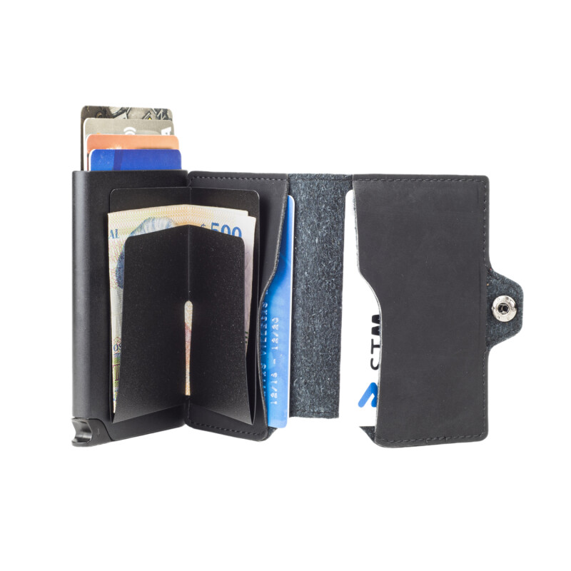 Billetera Baleine Kansas Full - Negro Billetera Baleine Kansas Full - Negro