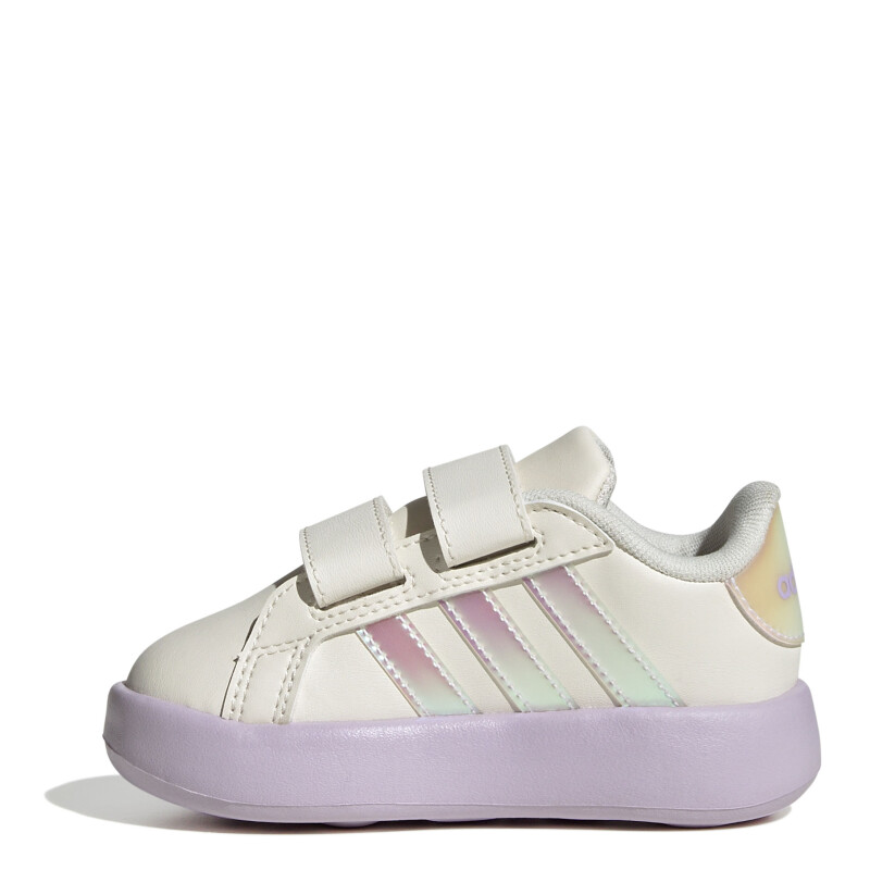 Championes de Niños Adidas Grand Court 2.0 Blanco - Lila