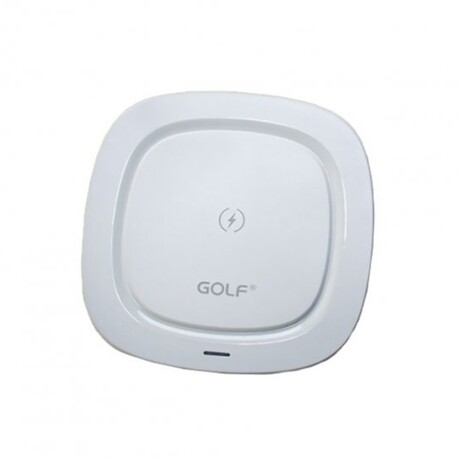 Cargador Inalámbrico Rápido de Celular Compatible Iphone Golf WQS PRO Blanco