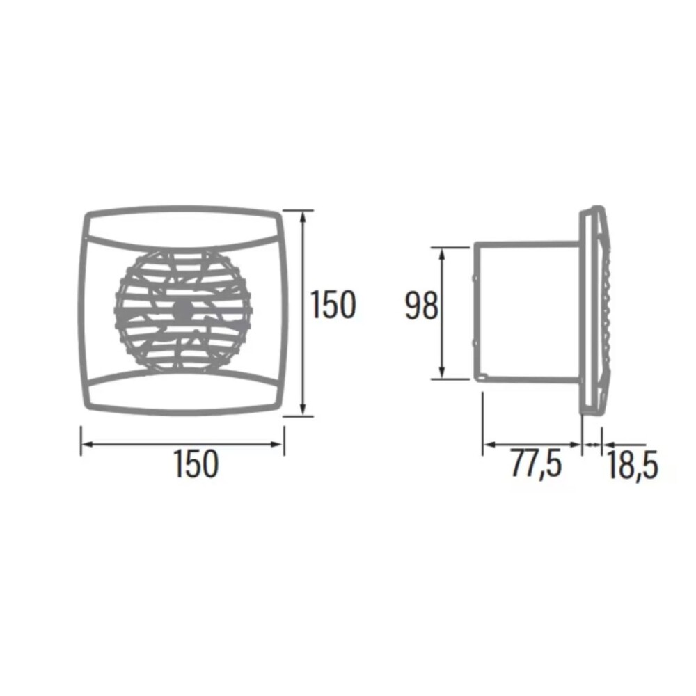 Extractor UC-10 Timer Silver Extractor Uc-10 Timer Silver