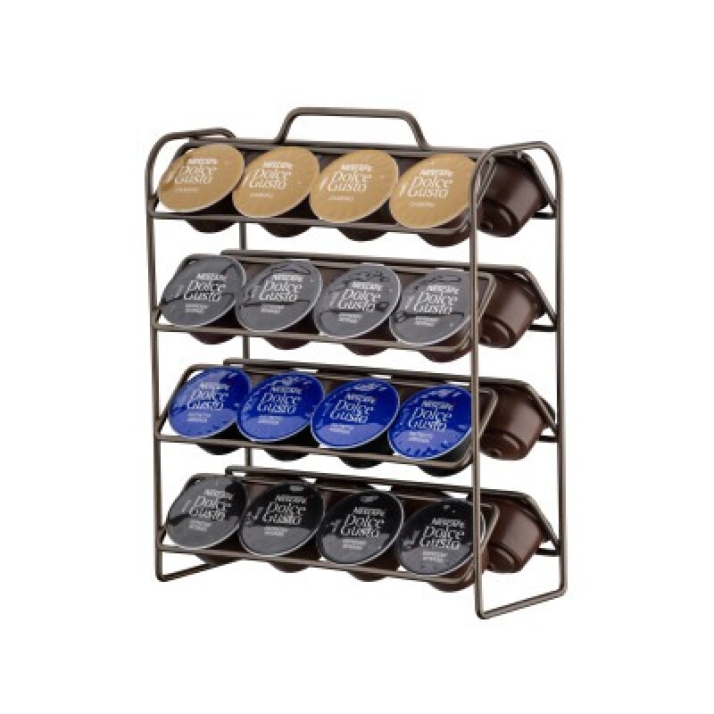 Soporte para 96 Capsulas D/Café niquelado "Dolce Gusto" Soporte para 96 Capsulas D/Café niquelado "Dolce Gusto"