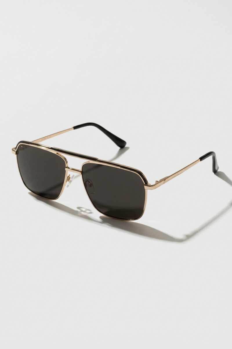 Lentes de sol Airframe dorado