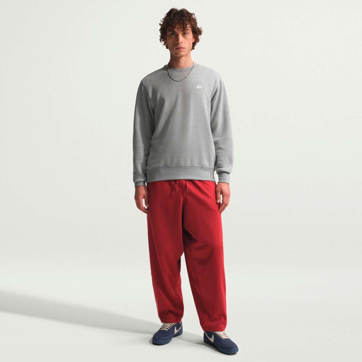 Pantalón Nike Sportswear Club de Hombre - Rojo 