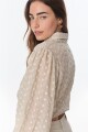 Top Mona Beige Broderie