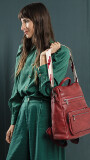 MOCHILA BROOKLYN GRANATE