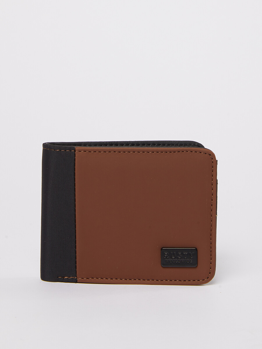 BILLETERA SERRAT RUSTY - MarrÓn 