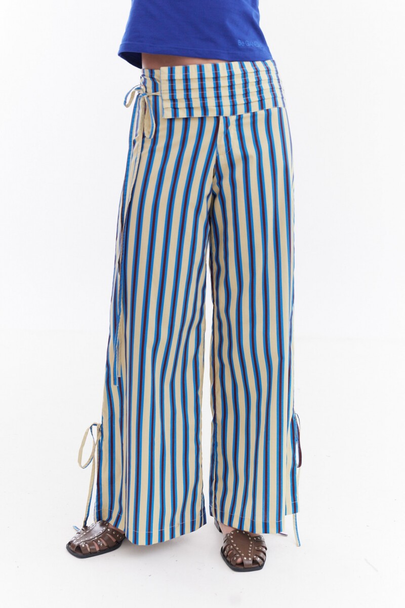 Pantalón Ukla Amarillo Rayado