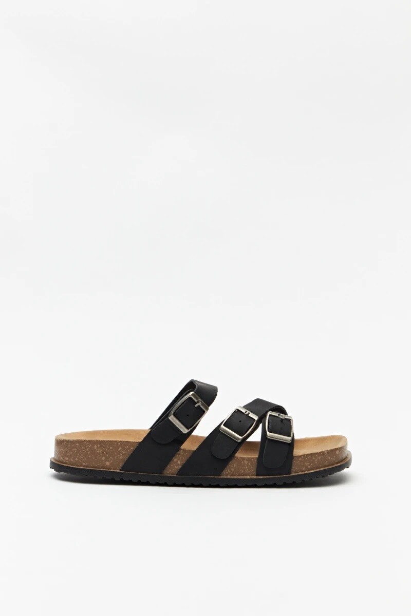 SANDALIA PADDOCK NATIS - NEGRO 