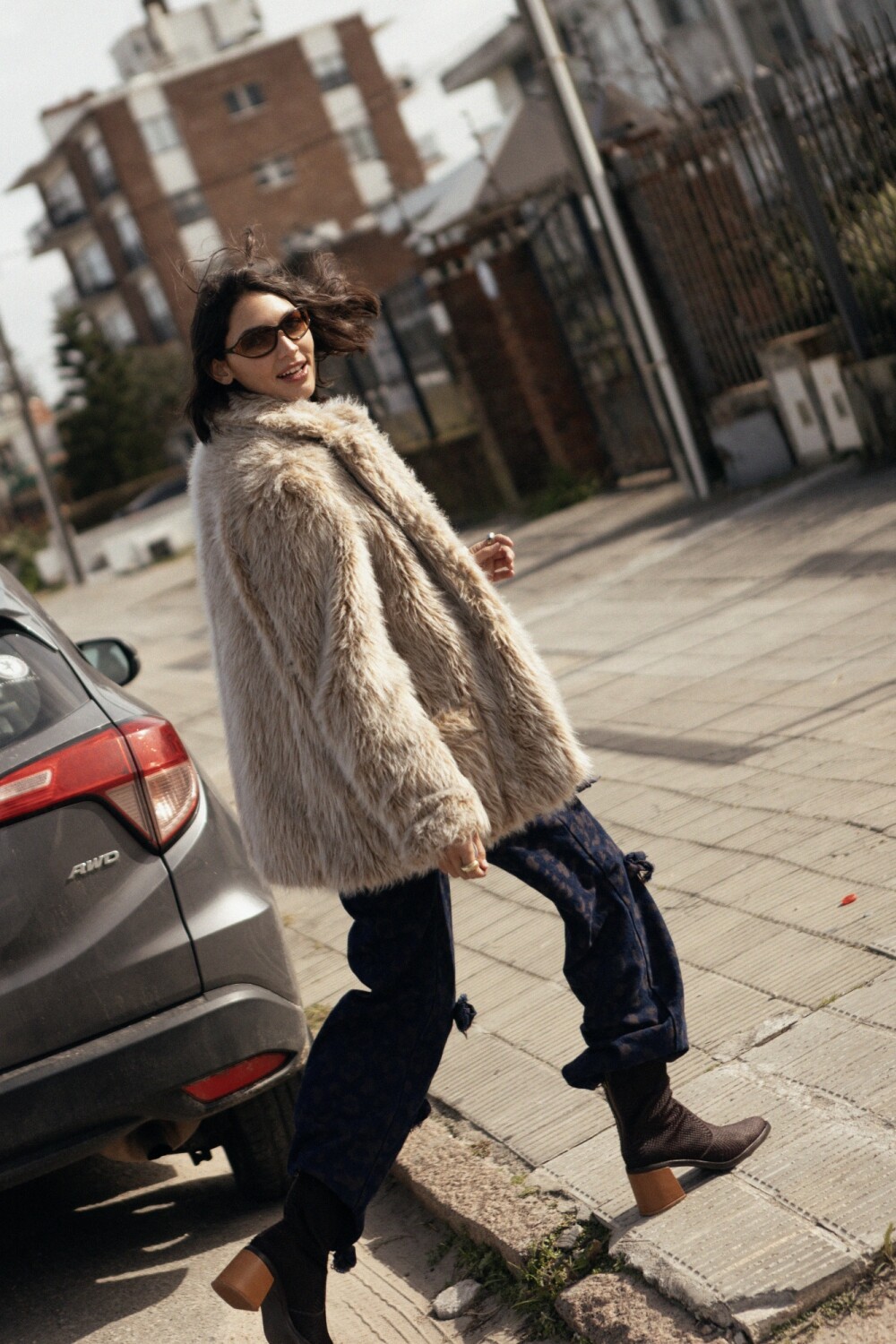 Pelush Coat Beige