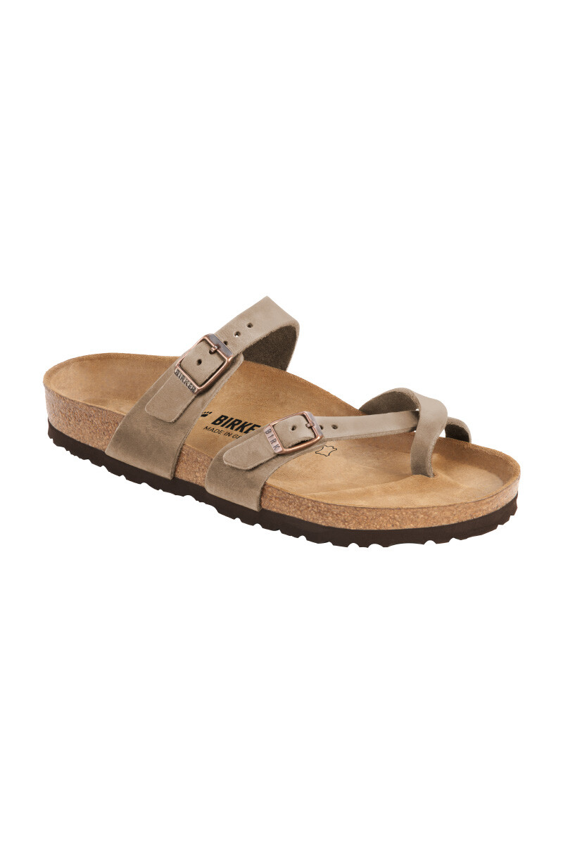 Sandalia Mayari Oiled Leather - Regular Tabaco