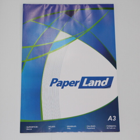 BLOCK PAPERLAND A3 BLANCO 20 HOJAS BLOCK PAPERLAND A3 BLANCO 20 HOJAS