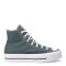 Championes de Mujer Converse Chuck Taylor All Star Lift Seasonal Verde Oscuro