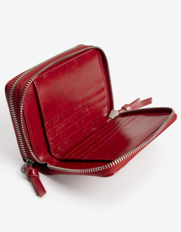 Billetera Billetera - Rojo Burdeaux
