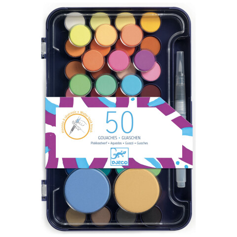 Set x 50 acuarelas incluye pincel con agua Set x 50 acuarelas incluye pincel con agua