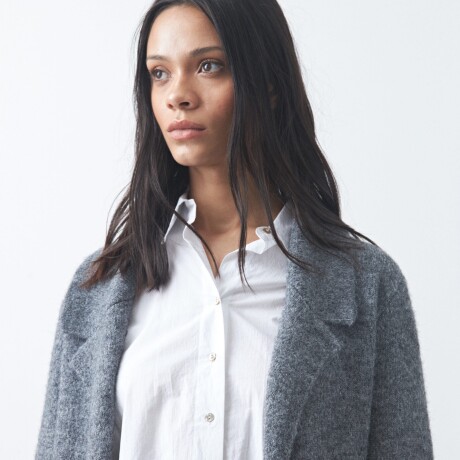 CARDIGAN BELORA Gris Melange