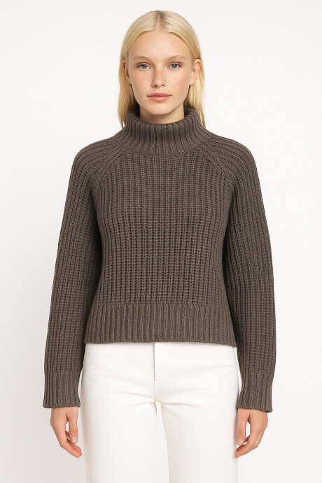 Sweater Bulak Gris Medio