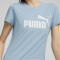 Remera de Mujer Puma Logo Azul Piedra