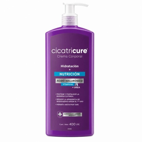 Crema Corporal Cicatricure Hidratación y Nutrición 400ml Crema Corporal Cicatricure Hidratación y Nutrición 400ml