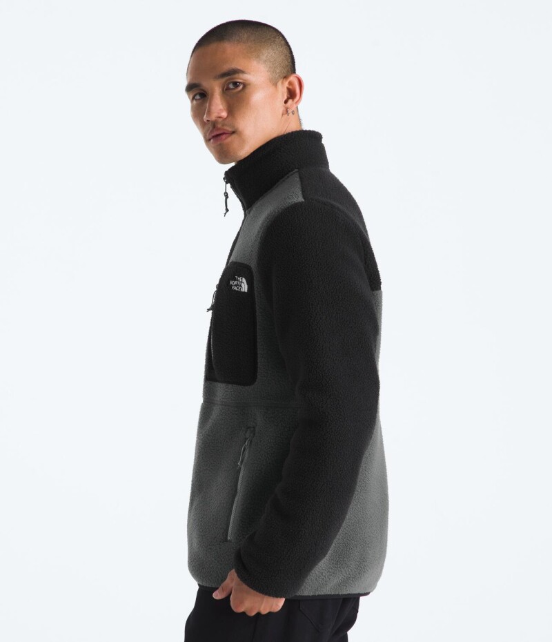 campera Polar Yumiori Full-Zip Anthracite Grey/tnf Bla