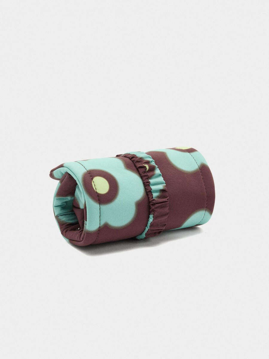 Joyero En Rollo Estampado De Nylon multicolor