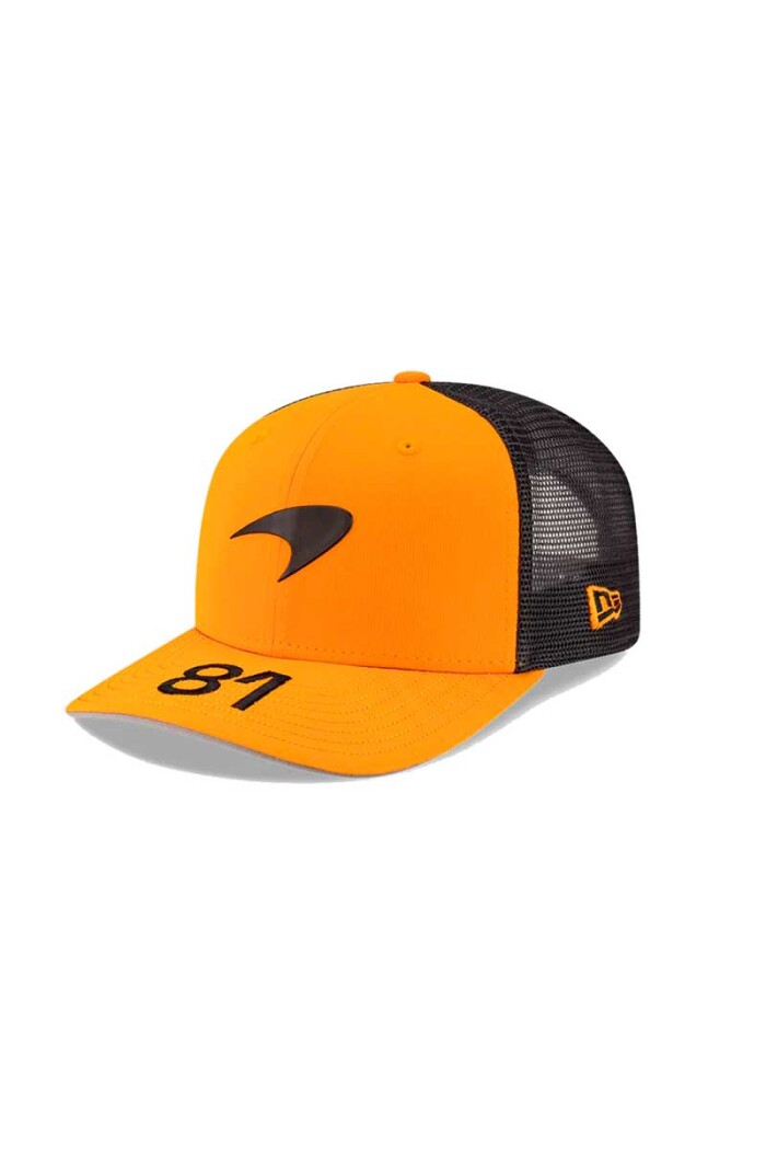 GORRO NEW ERA CURVO MC LAREN F1 Naranja