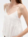 Musculosa Leka Marfil / Off White