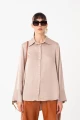 CAMISA BASIC FIT Beige